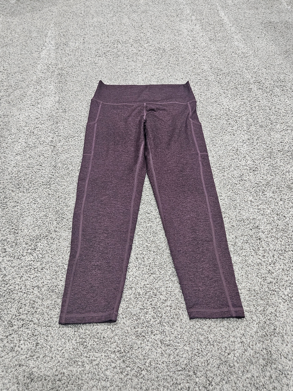Aerie Offline Plum Heather High-Rise Leggings